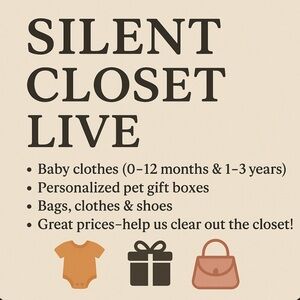Personal closet/Family Closet Clearance